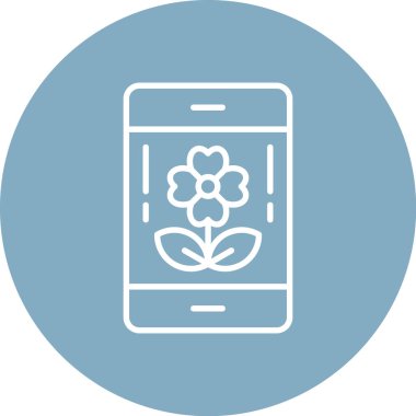 vektör cep telefon simgesi