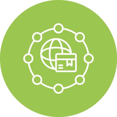 seo modern simgesinin vektör illüstrasyonu