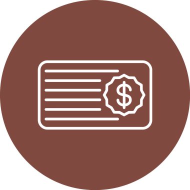 Moda tasarımı arka grubunda dolar simgesi