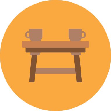 tablo simgesi vektör illüstrasyonu