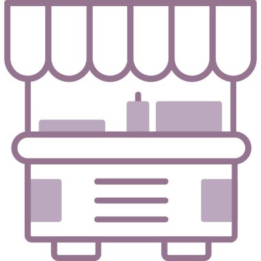 Modern simgenin vektör illüstrasyonu