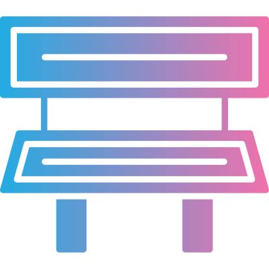 Modern eğitim ikonunun vektör illüstrasyonu