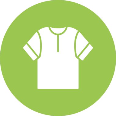 Gömlek. Web simgesi basit illüstrasyon