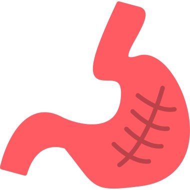 Böbrek. Web simgesi basit illüstrasyon