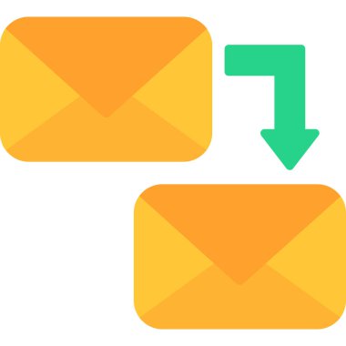 e- posta simgesi, vektör illüstrasyonu