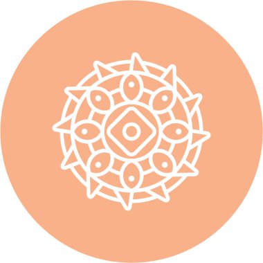 Modern simgenin vektör illüstrasyonu