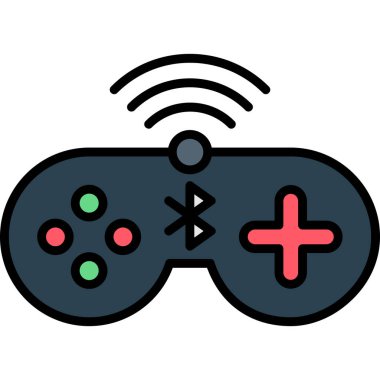 Denetleyici oyun denetleyici simgesi - taslak biçimi