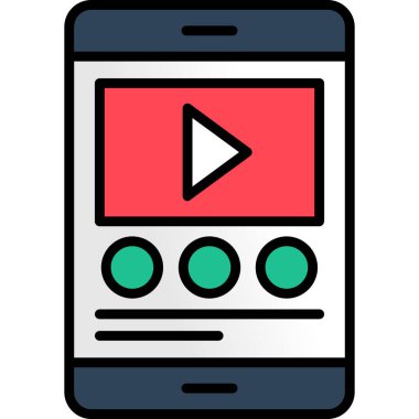 Video oynatıcı. Basit resimleme