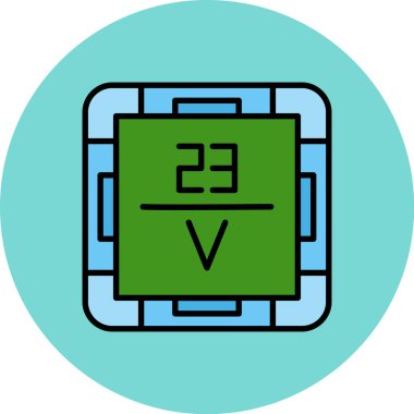 Vektör evrensel simgesi Trendy bakmak.