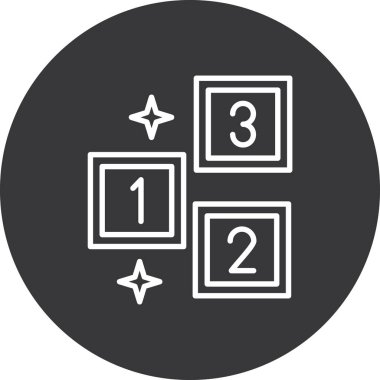 seo modern simgesinin vektör illüstrasyonu