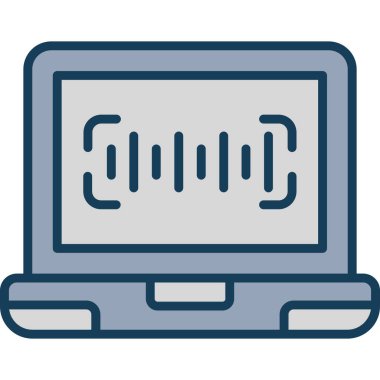 dizüstü bilgisayar simgesi. dizüstü bilgisayar vektör simgeleri düz izole edilmiş renk