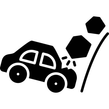 Çökme simgesi modada. arkaplan, beyaz arkaplanda izole edilmiş simge. Çökme vektör simgesi basit ve modern düz sembol.