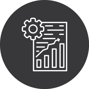 seo modern simgesinin vektör illüstrasyonu