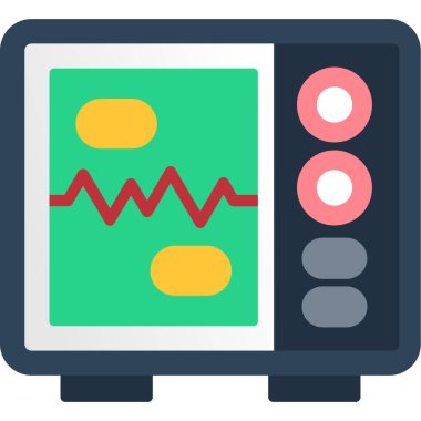 Bilgisayar. Web simgesi basit illüstrasyon