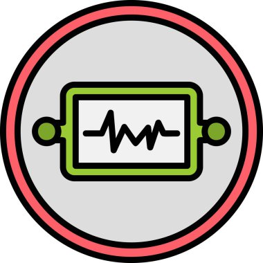 Vektör illüstrasyonu, simge ögesi arkaplanı