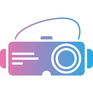 radyo web simgesi vektör illüstrasyonu