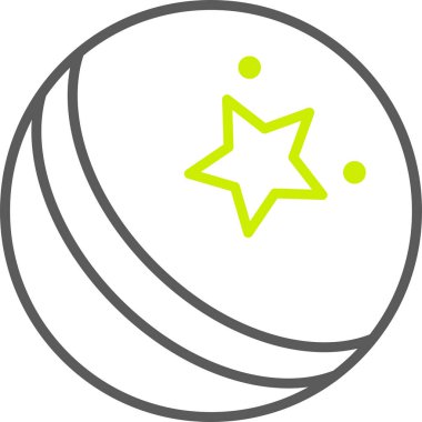 yıldız simgesi vektör illüstrasyonu