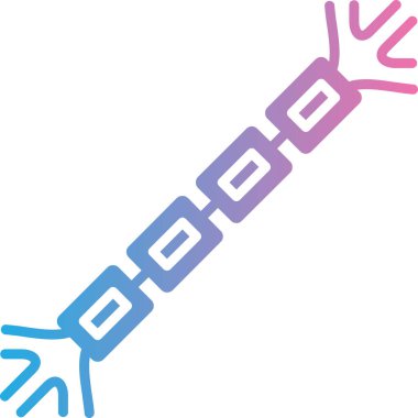 el ele tutuşan DNA simgesi, vektör illüstrasyon tasarımı