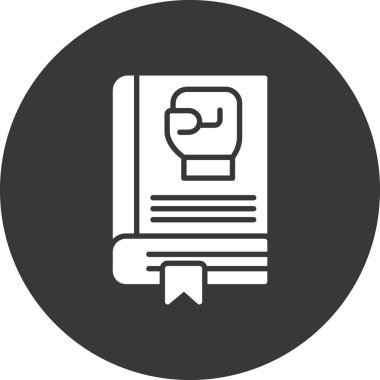 Kitap simgesinin vektör illüstrasyonu