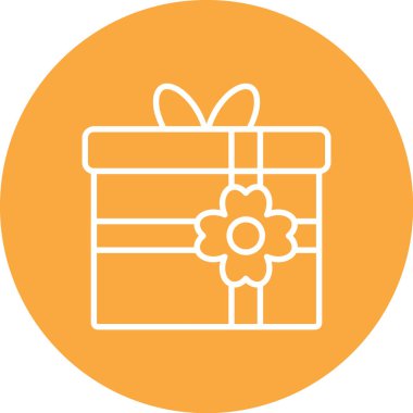 hediye kutusu vektör simgesi