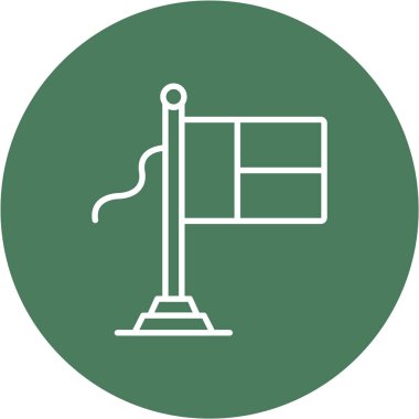 Modern eğitim ikonunun vektör illüstrasyonu