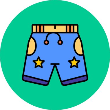 Bir karikatür bebek simgesinin vektör çizimi