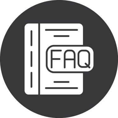Faq Kabartma Simgesi Tasarımı