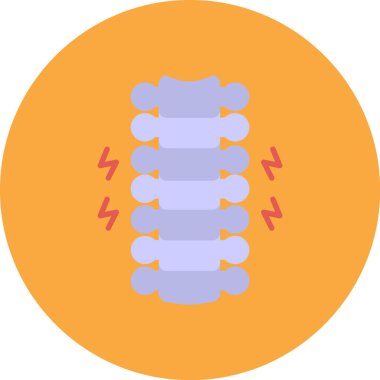 Tek bir simgenin vektör illüstrasyonu