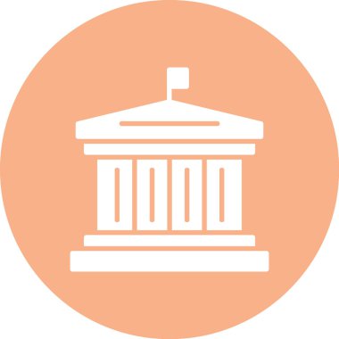 mimari yapı yapı ikonu ana hatlar biçiminde