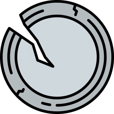 Saat vektör illüstrasyon tasarımı