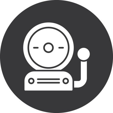 araba servis simgesi vektör illüstrasyonu