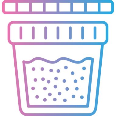 Kova. Web simgesi basit illüstrasyon