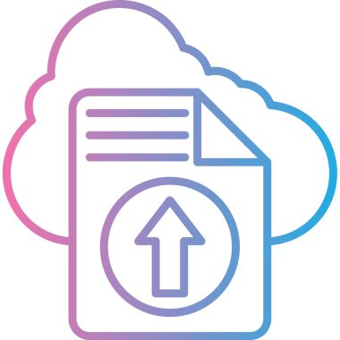 Bulut deposu. Web simgesi