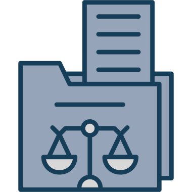 Adalet hukuku adalet simgesi.