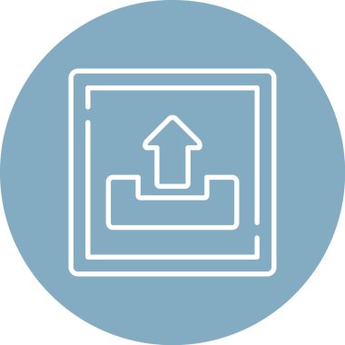 ok simgesinin vektör illüstrasyonu