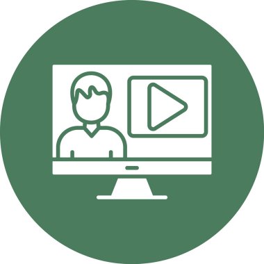 Kişisel ve ticari kullanım için çevrimiçi vektör simgesi simgesi vektör çizimi..