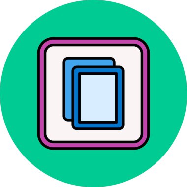 kitap simgesi vektör illüstrasyonu