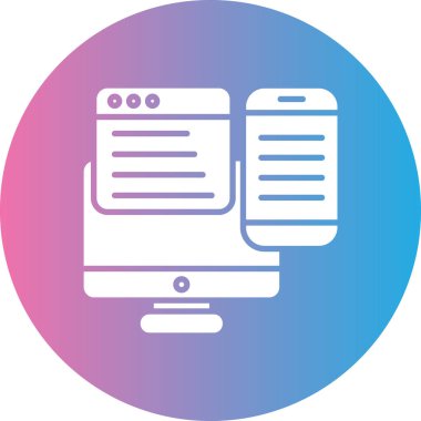 seo modern simgesinin vektör illüstrasyonu