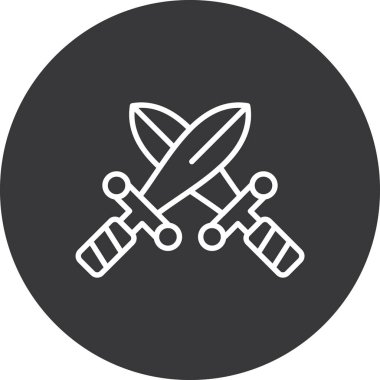 Uçak simgesinin vektör illüstrasyonu