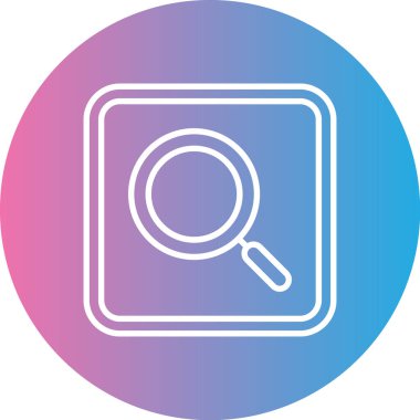 Seo simgesinin vektör illüstrasyonu