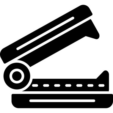 Modern bir simgenin vektör illüstrasyonu