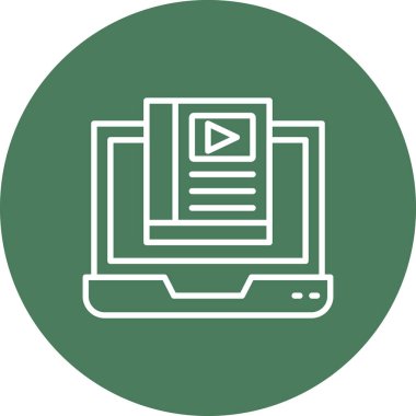 vektör dizüstü bilgisayar simgesi çizimi