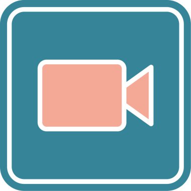 Video oynatıcının vektör illüstrasyonu