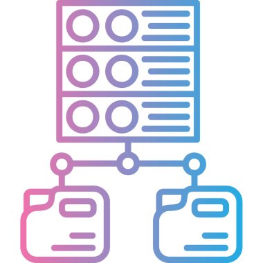 seo modern simgesinin vektör illüstrasyonu