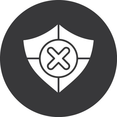 çapraz simge vektör illüstrasyonu