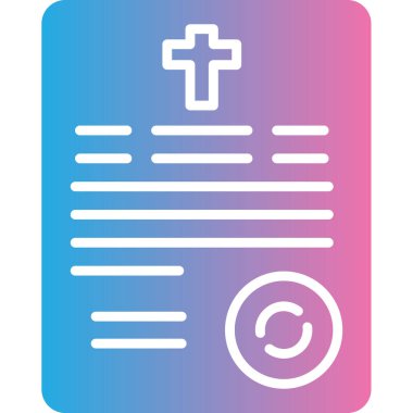 Modern simgenin vektör illüstrasyonu