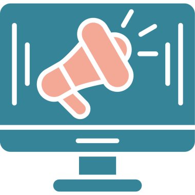 Online pazarlama. Basit tasarım