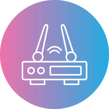 Radyonun vektör illüstrasyonu