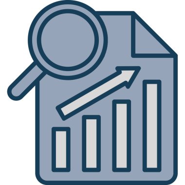 İş grafiği vektör illüstrasyonu