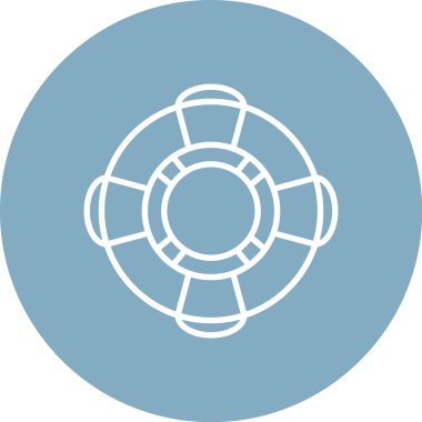 Bir çiçeğin vektör illüstrasyonu